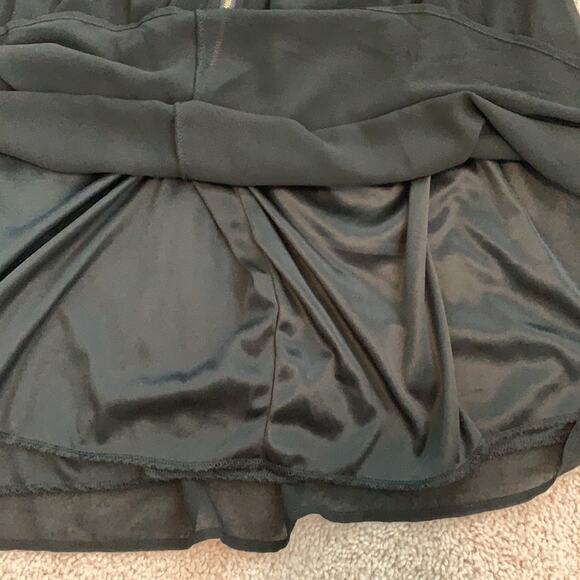 Ya Los Angeles Black Strapless Mini Dress Sz L - Picture 7 of 10